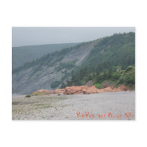 Red Rocks. West Advocate, NS Postcard