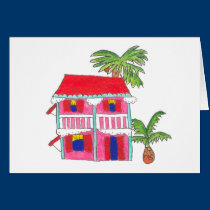 Red Roof House Cards cards