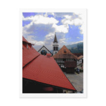 Red Roof postcards by nomadlandscapes Red Roof postcards