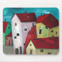 Red Roofs Ville mousepads
