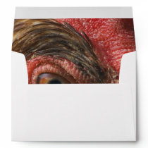 Red rooster envelopes