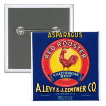 Red Rooster Pin