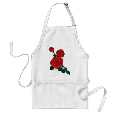 Red rose apron by Duncan_Reed