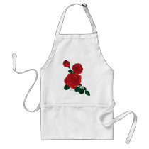 Red rose apron by Duncan_Reed Red rose apron