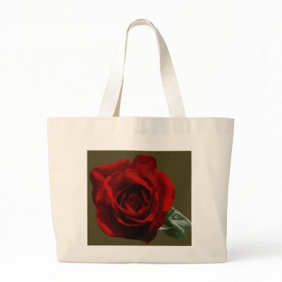 Red Rose Bag by deesbasenjis