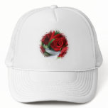 Red Rose Baseball Cap hats