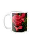 Red Rose Bouquet mugs