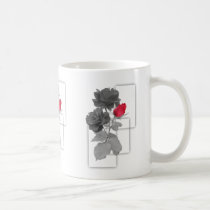 Red Rose Bud mugs