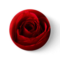 Red Rose Button by jdspenguins Red Rose Button