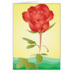 Red Rose Card