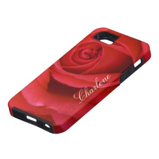 Red Rose Close-up iPhone 5 Cover