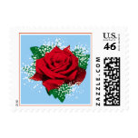 Red Rose custom postage (Sml)