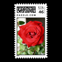 Red Rose! Custom Stamp