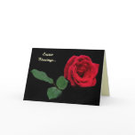Red Rose Easter cards