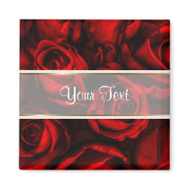 Red Rose Elegance magnets