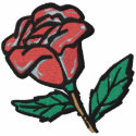 Red Rose embroidered shirts by silly_strings Red Rose embroidered shirts