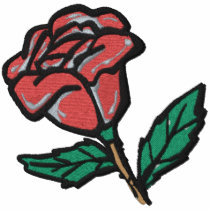 Red Rose embroidered shirts