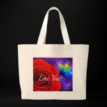 Red Rose Flower Butterfly Painting - Multi bags by JUDERM Red Rose Flower Butterfly Painting - Multi bags