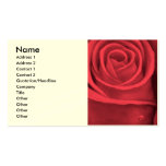Red Rose Flower Painting - Multi Business Card Templates
