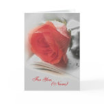 Red Rose - For You Card