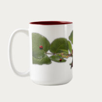 Red Rose - Happy Valentine's Day Mug by naturespaintbox Red Rose - Happy Valentine's Day Mug