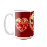 Red Rose Heart mug