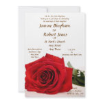 Red Rose Invite
