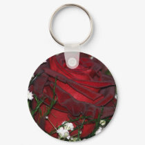 Red rose keychains by Yarijik Red rose keychains