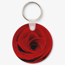 Red Rose Keychain