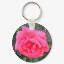 Red rose keychain