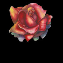 red rose long sleeve shirt