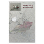 Red Rose: Lost at Sea Stationery Design