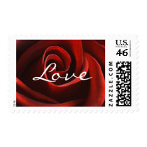 Red Rose Love postage stamps by photoinspiration Red Rose Love postage stamps