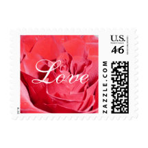 Red Rose Love Stamp
