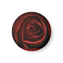 Red Rose Magnet