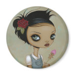 Red Rose Magnet