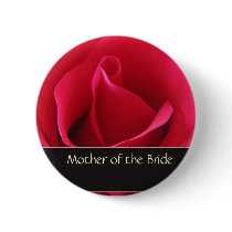 Red rose mother of the bride button by perfectpostage Red rose mother of the bride button