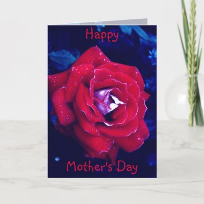 Red rose mothers day poem