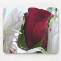 Red rose mousepads