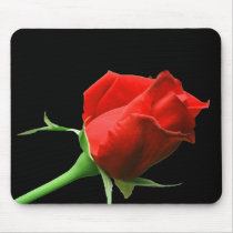 Red Rose Mousepad
