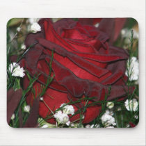 Red rose mousepads