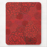 red rose mousepad