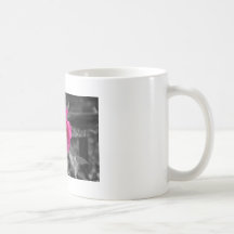 Red rose mug