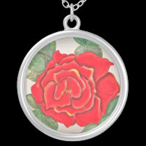 Red Rose necklaces