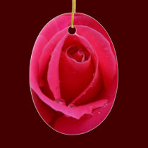 Red Rose Ornament Romantic Rose Decorations ornaments