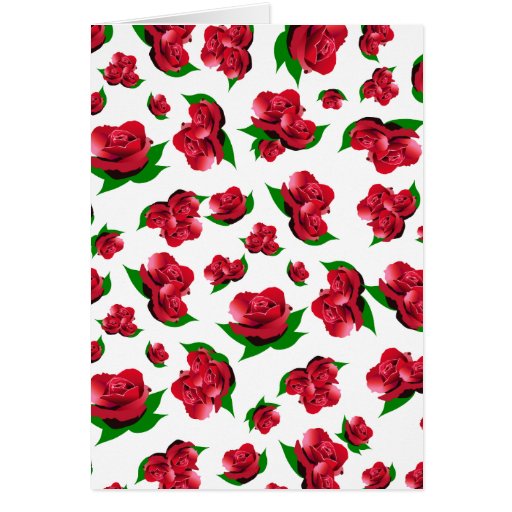 Red Rose Pattern