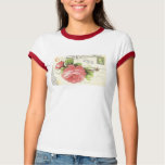 Red Rose Post card Tshirt