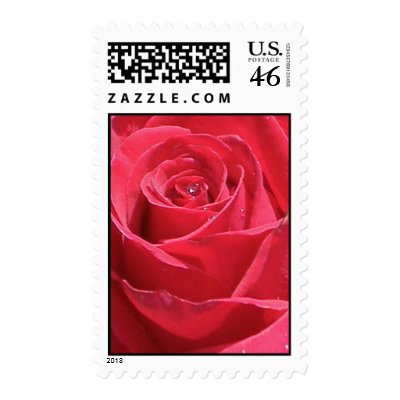Red Rose Postage