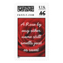 Red Rose postage by megan2478 Red Rose postage