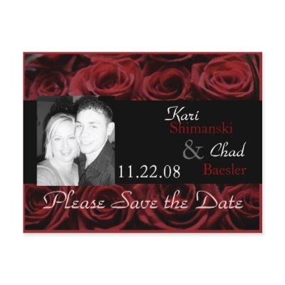 Red Rose Postcard
